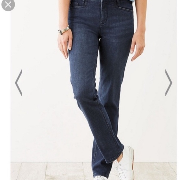 J. Jill Denim - J. Jill smooth fit straight leg jeans